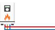 Dallas water heater repair logo